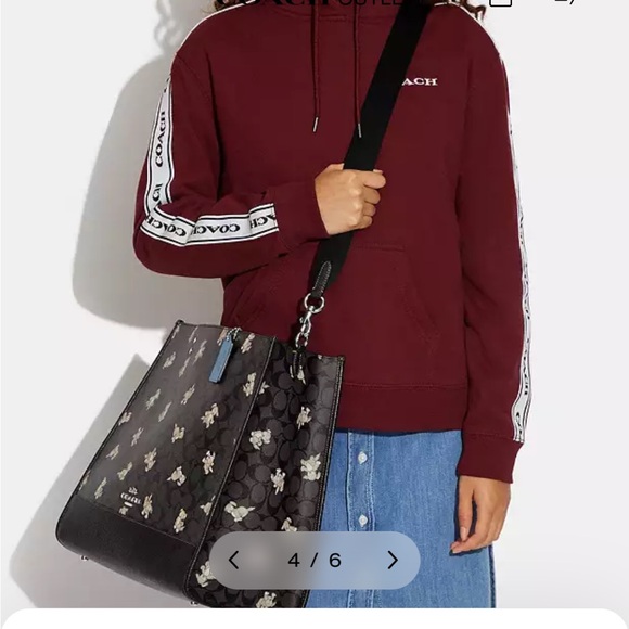 Coach Dempsey purse bag tote puppies puppy nwt very large new - Picture 4 of 16